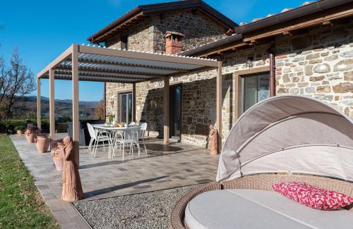 Porrena House | Villa Lux Poggelleri vista unica sul Casentino